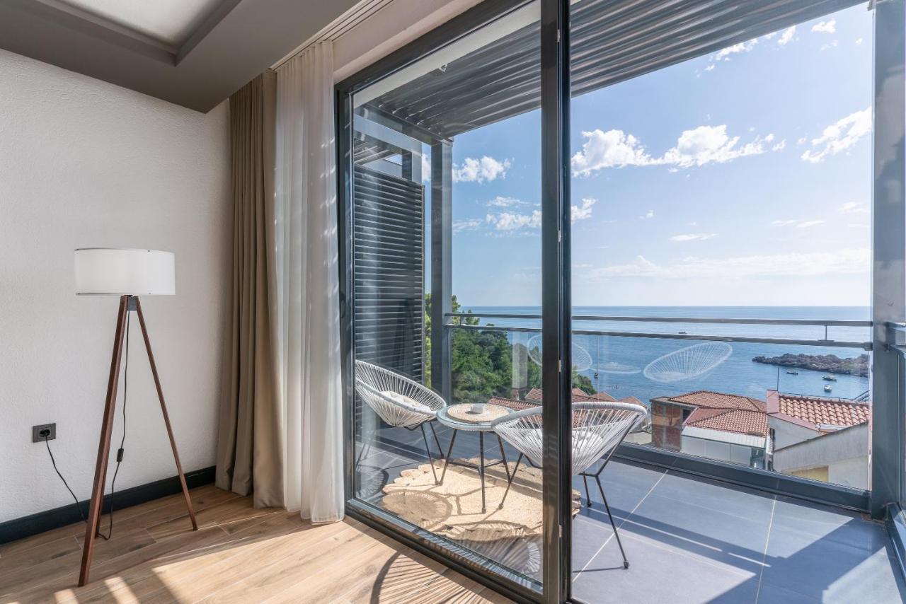 Vista Seaview Lägenhet Sveti Stefan Exteriör bild